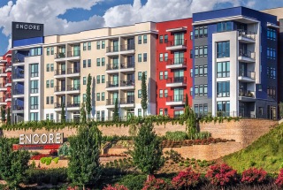 rendering of Encore apartments